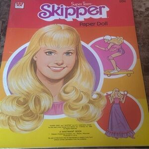 Vintage Super Teen Skipper Paper Doll Book 1980 Brand New